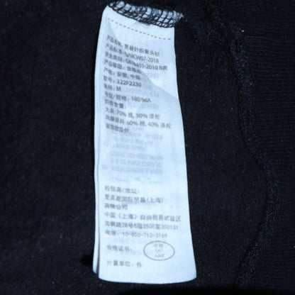 Mens UK Size M Hollister Black Pullover Hoodie