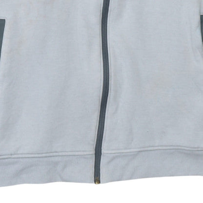 Mens UK Size L Under armour Grey Full Zip Hoodie