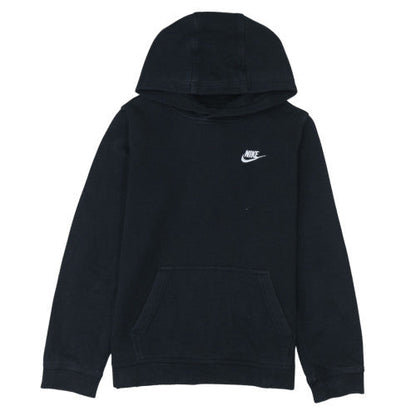 Nike Boys Black Pullover Hoodie XL 158-170cm Standard Fit Fleece Sweatshirt