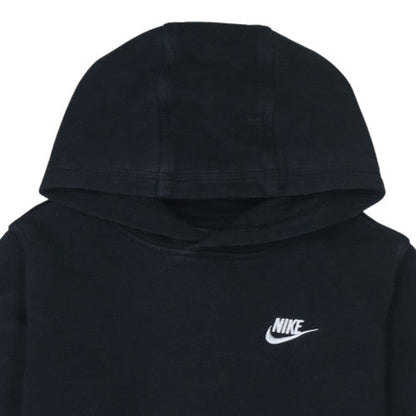 Nike Boys Black Pullover Hoodie XL 158-170cm Standard Fit Fleece Sweatshirt
