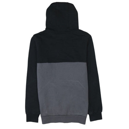 Adidas Boys Black & Grey Pullover Hoodie Size 15-16 Years Regular Fit