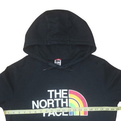 Mens UK Size M The North Face Black Pullover Hoodie