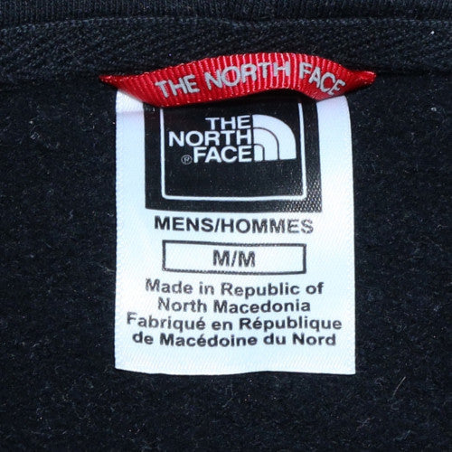 Mens UK Size M The North Face Black Pullover Hoodie