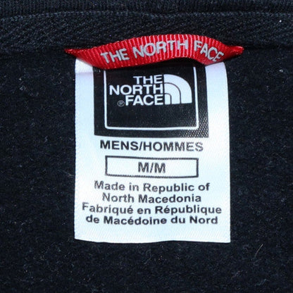 Mens UK Size M The North Face Black Pullover Hoodie