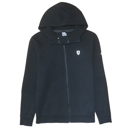 Mens UK Size XL PUMA Black Full Zip Hoodie