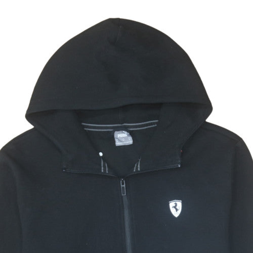Mens UK Size XL PUMA Black Full Zip Hoodie