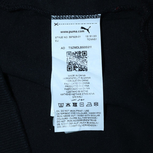 Mens UK Size XL PUMA Black Full Zip Hoodie