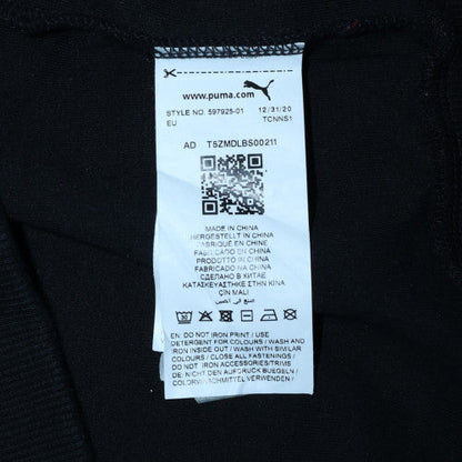Mens UK Size XL PUMA Black Full Zip Hoodie