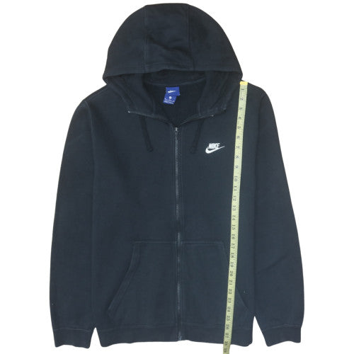 Mens UK Size XL Nike Black Full Zip Hoodie