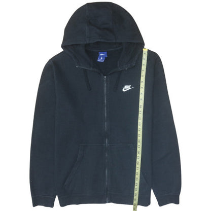 Mens UK Size XL Nike Black Full Zip Hoodie