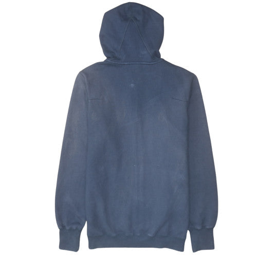 Mens UK Size L Umbro Blue Full Zip Hoodie
