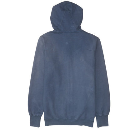 Mens UK Size L Umbro Blue Full Zip Hoodie