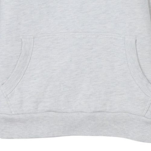 Womens UK Size M Superdry Grey Pullover Hoodie