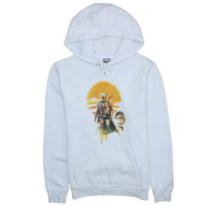 Mens UK Size 2XL Primark White Pullover Hoodie