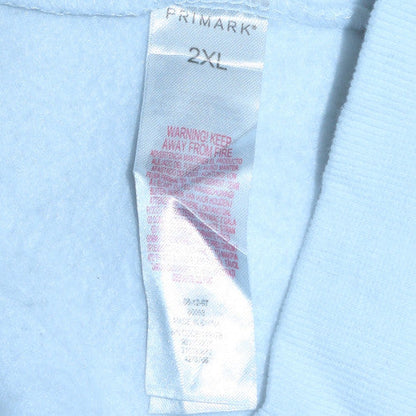 Mens UK Size 2XL Primark White Pullover Hoodie