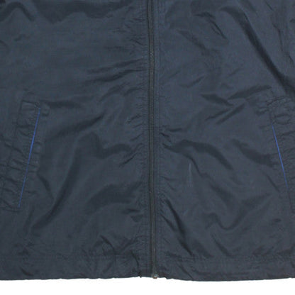 Mens UK Size L PUMA Blue Windbreaker Coat
