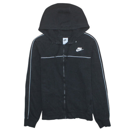 Mens UK Size M Nike Black Full Zip Hoodie