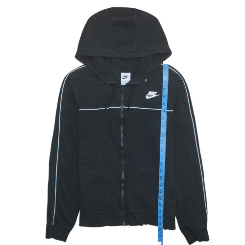 Mens UK Size M Nike Black Full Zip Hoodie
