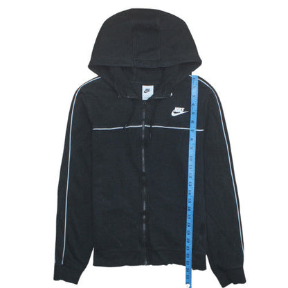 Mens UK Size M Nike Black Full Zip Hoodie