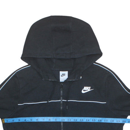 Mens UK Size M Nike Black Full Zip Hoodie