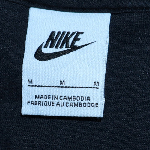 Mens UK Size M Nike Black Full Zip Hoodie