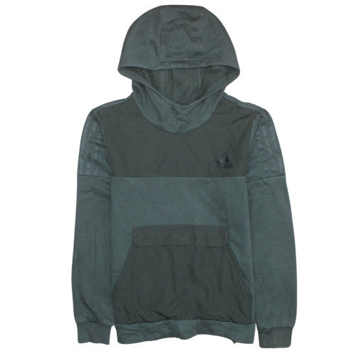 Boys UK Size 13-14 Years adidas Green Pullover Hoodie