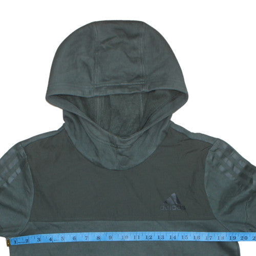 Boys UK Size 13-14 Years adidas Green Pullover Hoodie