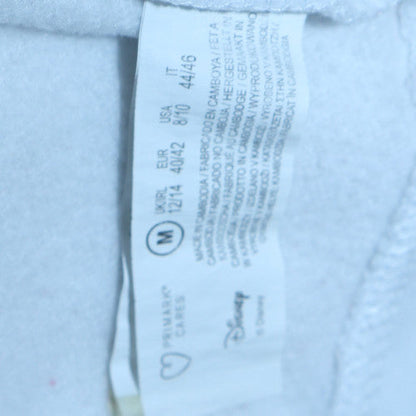 Womens UK Size M Disney White Pullover Hoodie