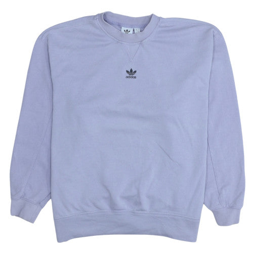 Womens UK Size 8 adidas Purple Pullover Sweatshirt