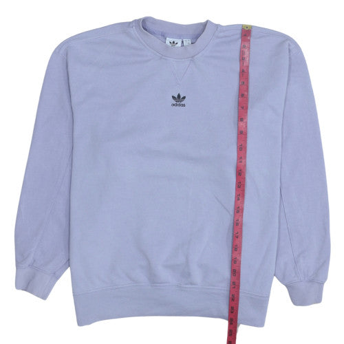 Womens UK Size 8 adidas Purple Pullover Sweatshirt
