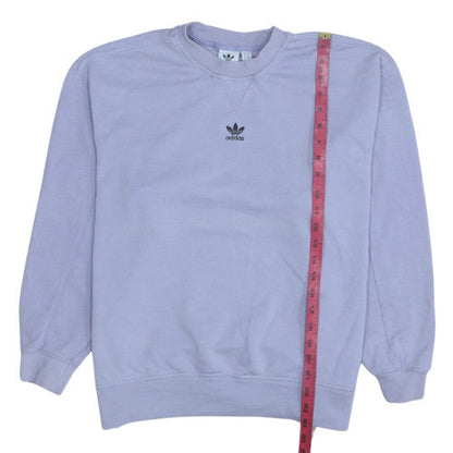 Womens UK Size 8 adidas Purple Pullover Sweatshirt
