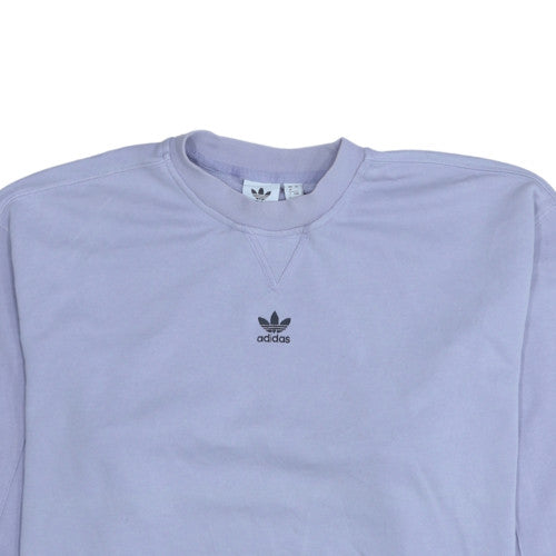 Womens UK Size 8 adidas Purple Pullover Sweatshirt