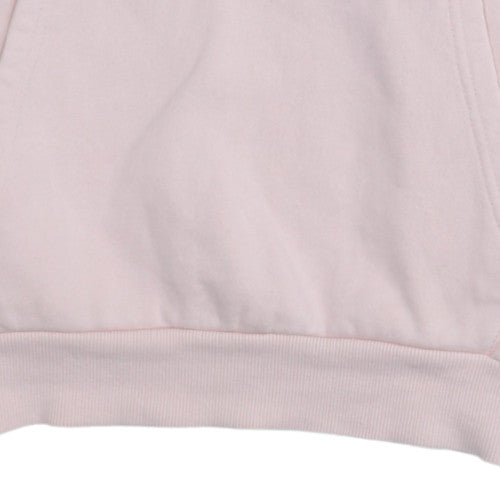 Womens UK Size L FILA Pink Pullover Hoodie