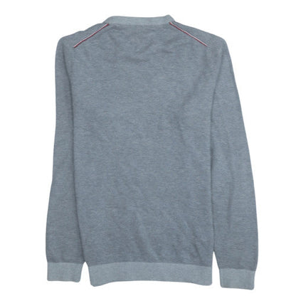 Mens UK Size M Tommy Hilfiger Grey Pullover Jumper