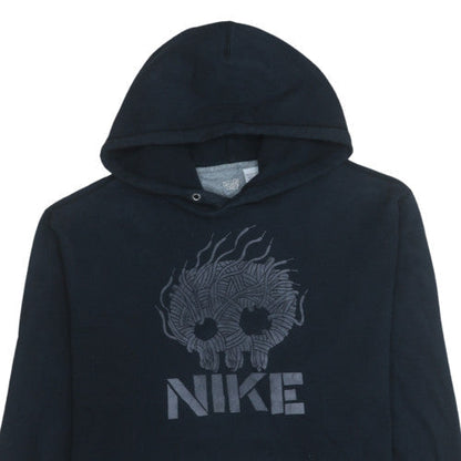 Mens UK Size 2XL Nike Black Pullover Hoodie