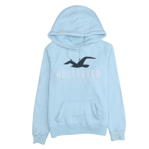 Womens UK Size XS Hollister Blue Pullover Hoodie