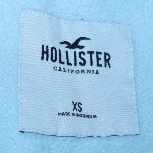 Womens UK Size XS Hollister Blue Pullover Hoodie