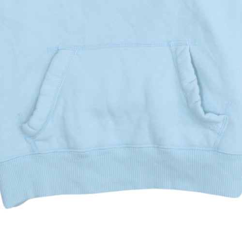 Womens UK Size XS Hollister Blue Pullover Hoodie