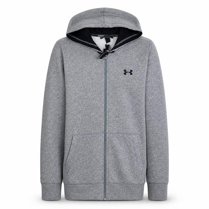 Mens UK Size S Under armour Grey Full Zip Hoodie