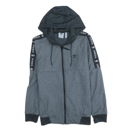 Mens UK Size M adidas Grey Full Zip Hoodie