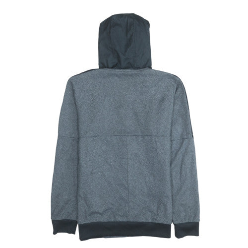 Mens UK Size M adidas Grey Full Zip Hoodie