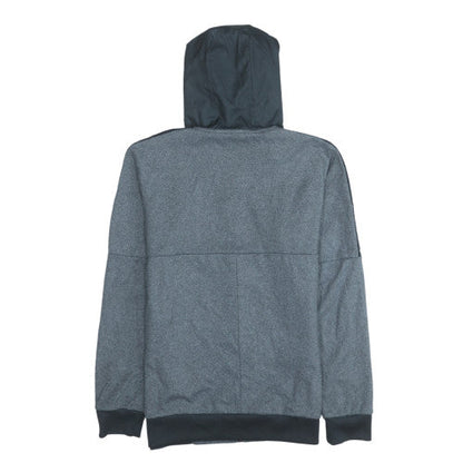 Mens UK Size M adidas Grey Full Zip Hoodie
