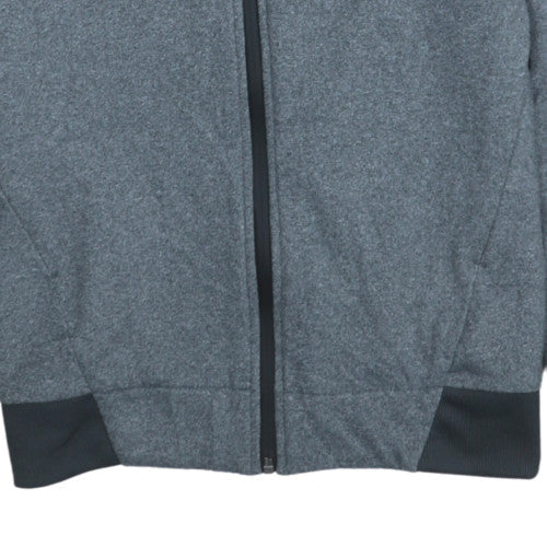 Mens UK Size M adidas Grey Full Zip Hoodie