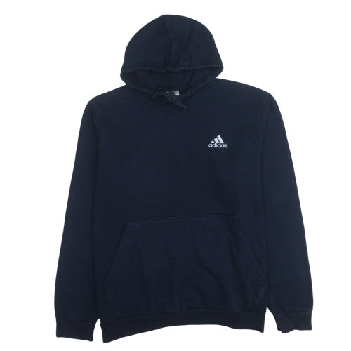Mens UK Size XL adidas Blue Pullover Hoodie