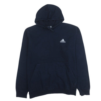 Mens UK Size XL adidas Blue Pullover Hoodie