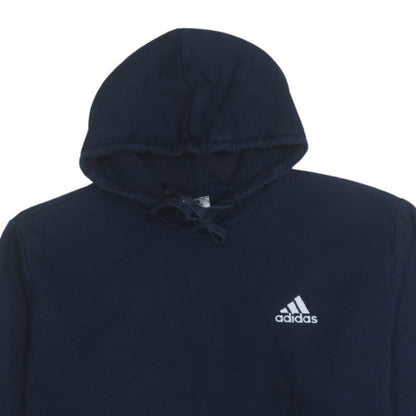 Mens UK Size XL adidas Blue Pullover Hoodie
