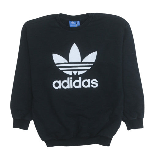 Womens UK Size 8 adidas Black Pullover Sweatshirt