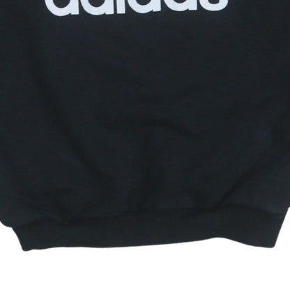 Womens UK Size 8 adidas Black Pullover Sweatshirt