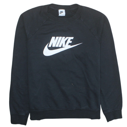 Mens UK Size L Nike Black Pullover Sweatshirt