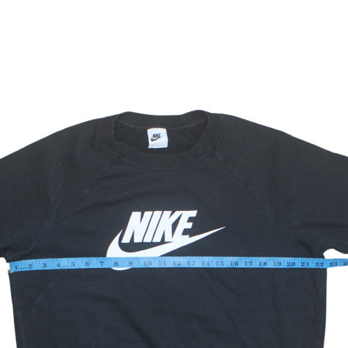 Mens UK Size L Nike Black Pullover Sweatshirt